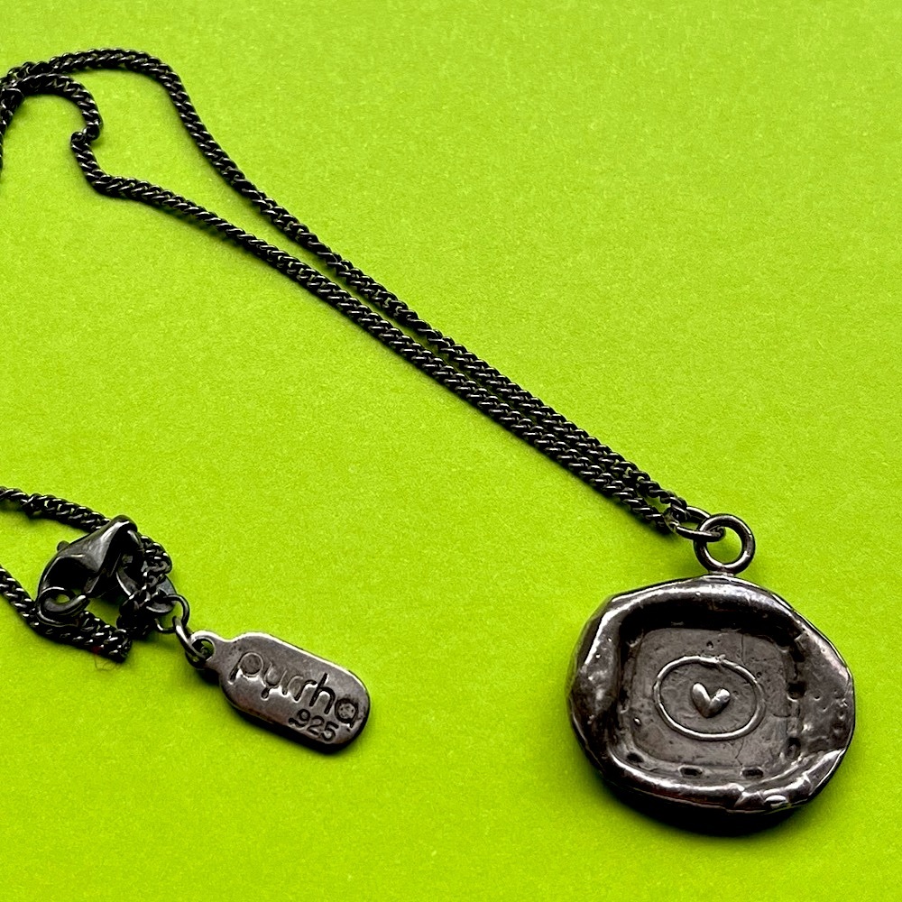 Pyrrha ‘Endless Love’ sterling silver necklace